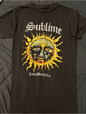 Black Graphic Sun Tee - Men